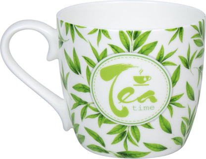 KÖNITZ 1120572871 Becher Tea Time Leaves, 425 ml / Kaffeebecher / Teebecher – Bild 2