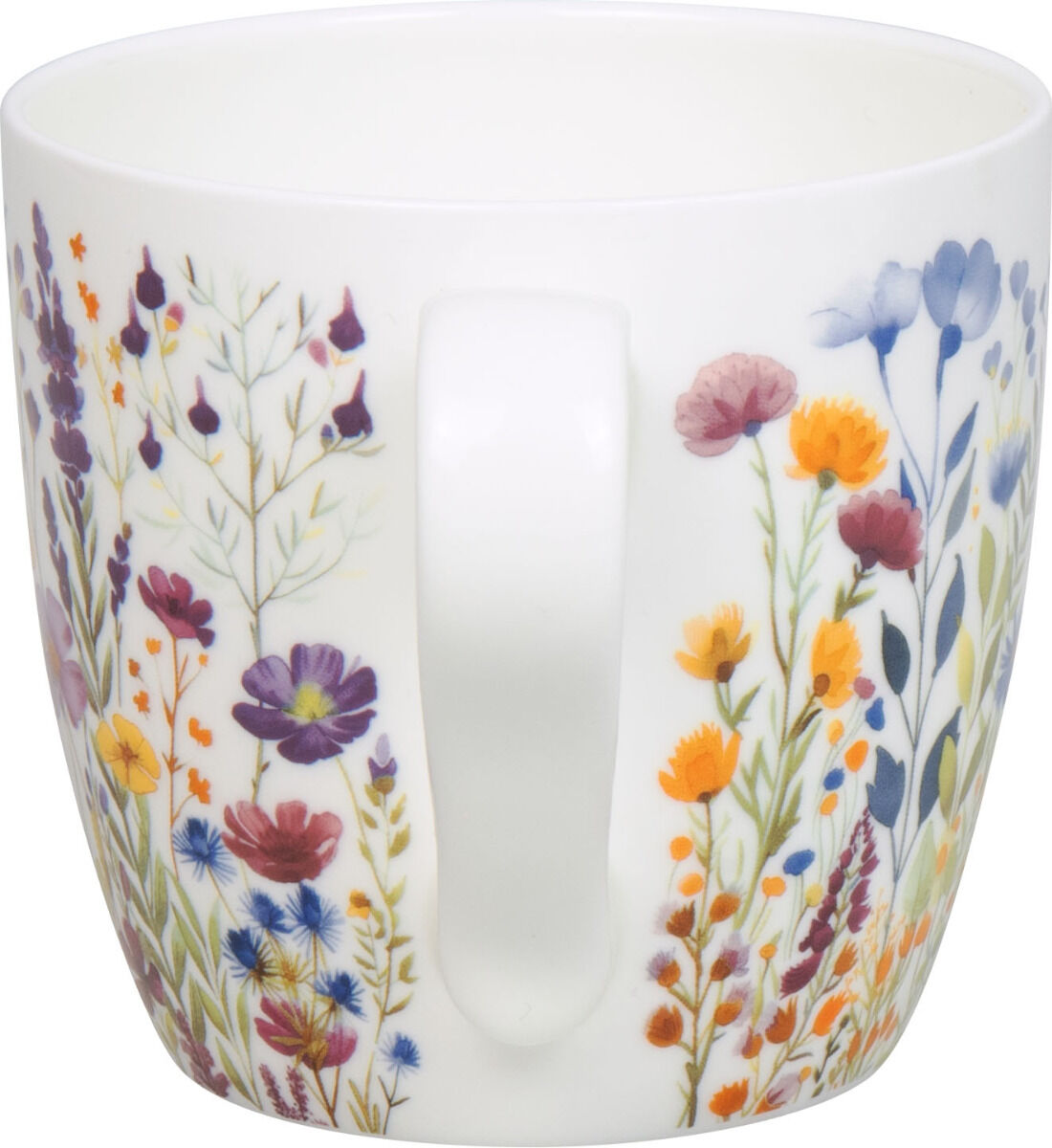KÖNITZ 115S572954 Becher Blumenwiese 425 ml mit Sieb und Deckel, Bone China Porzellan – Bild 5