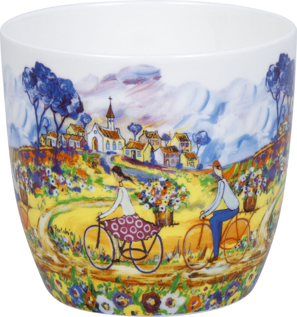 KÖNITZ 1120572992 Becher Flowers for Aunt Juliet by Portchie 425 ml aus Bone China Porzellan – Bild 6