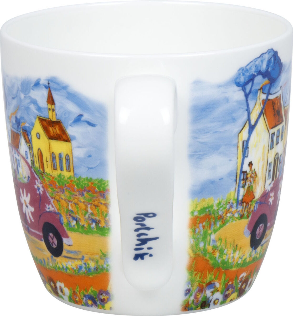 KÖNITZ 1120572993 Becher City Girl by Portchie 425 ml aus Bone China Porzellan – Bild 6