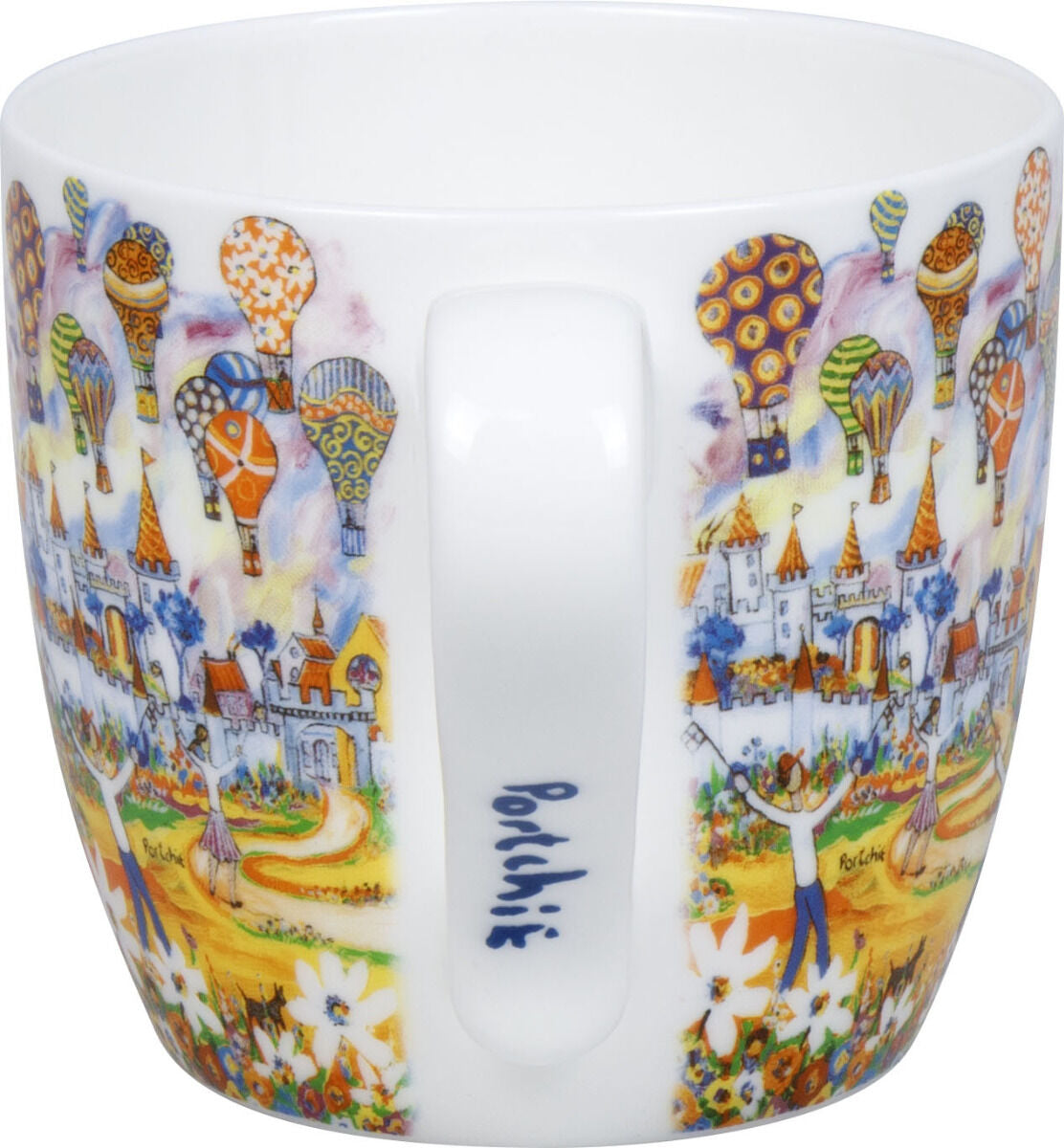 KÖNITZ 1120572994 Becher Hot Air Balloon by Portchie 425 ml aus Bone China Porzellan – Bild 4