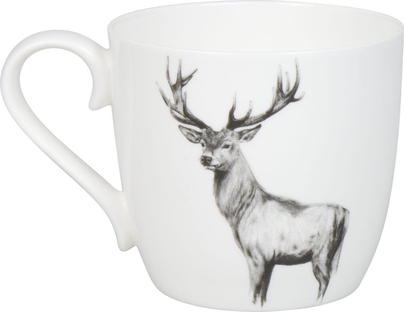 KÖNITZ 1120573019 Becher Amazing Animals - Hirsch 425 ml aus Bone China Porzellan – Bild 2