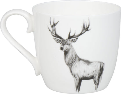 KÖNITZ 1120573019 Becher Amazing Animals - Hirsch 425 ml aus Bone China Porzellan – Bild 2