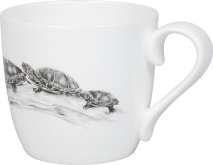 KÖNITZ 1120573020 Becher Amazing Animals - Schildkröten 425 ml aus Bone China Porzellan – Bild 3