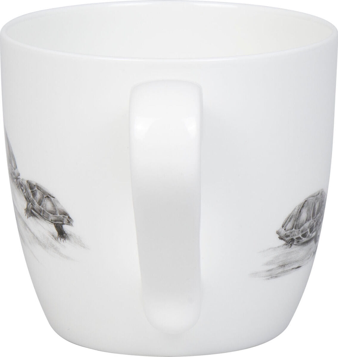 KÖNITZ 115S573020 Becher AMAZING ANIMALS Schildkröten 425 ml mit Sieb und Deckel, Bone China Porzellan / Design Vanessa… – Bild 5