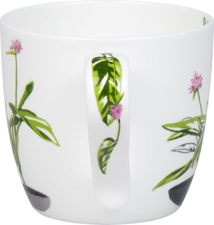 KÖNITZ 1120573021 Becher Urban Jungle - Birds of Paradise by Aurore 425 ml aus Bone China Porzellan – Bild 3
