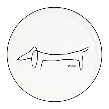 KÖNITZ 1150002770 4er Set Untersetzer im Geschenkkarton - Picasso - Le Chien (Der Hund) – Bild 3