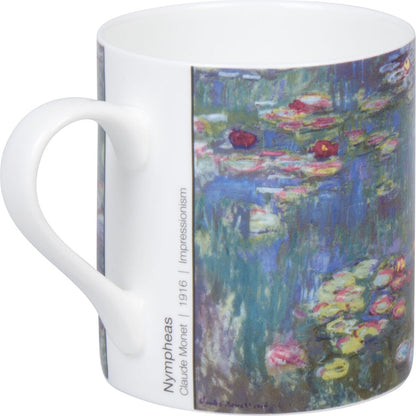 KÖNITZ Becher 1150043023 ARTselection Les Nymphéas by Claude Monet, 400 ml, Bone China Porzellan – Bild 3