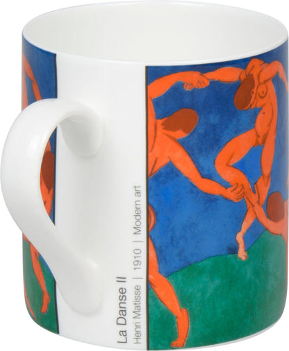 KÖNITZ Becher 1150043024 ARTselection La Danse II by Henri Matisse, 400 ml, Bone China Porzellan – Bild 3
