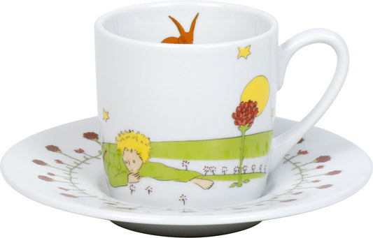 KÖNITZ 1150531599 Espressotasse Der kleine Prinz Freundschaft 85 ml, Porzellan