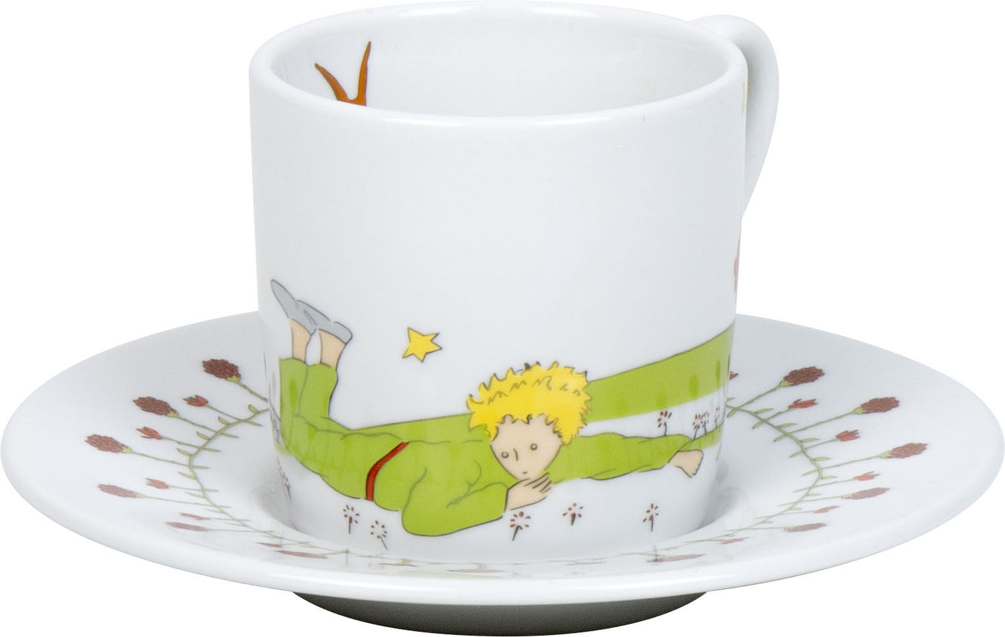 KÖNITZ 1150531599 Espressotasse Der kleine Prinz Freundschaft 85 ml, Porzellan – Bild 3