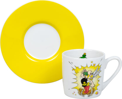 KÖNITZ 1150532383 Espressotasse Asterix Zaubertrank 85 ml, Porzellan – Bild 3
