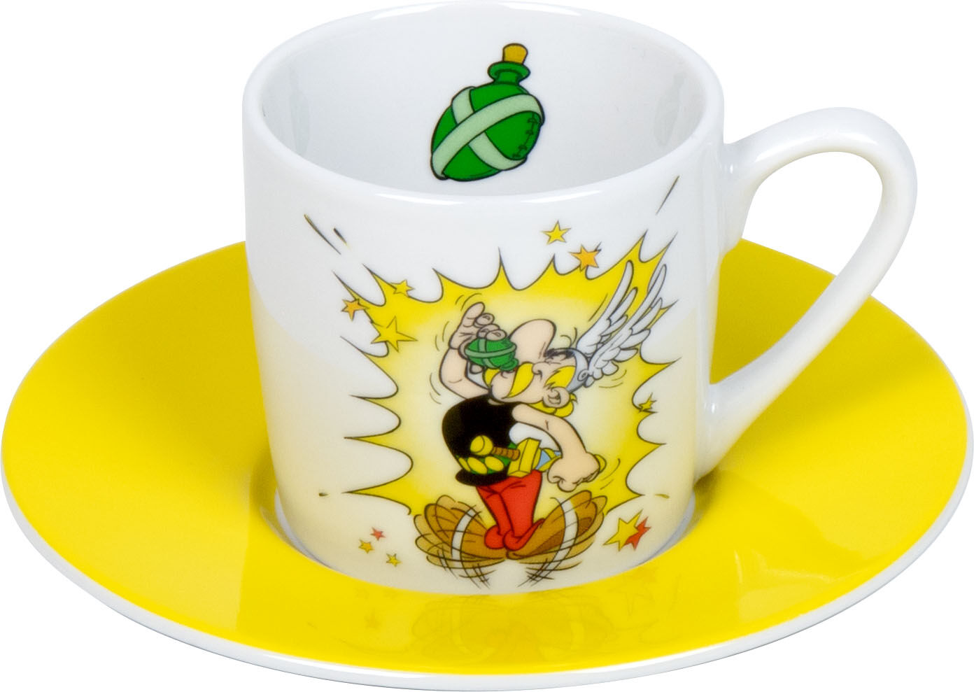 KÖNITZ 1150532383 Espressotasse Asterix Zaubertrank 85 ml, Porzellan – Bild 4