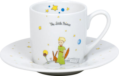 KÖNITZ 1150533040 Espressotasse Der kleine Prinz Geheimnis 85 ml, Porzellan / The Little Prince Secret