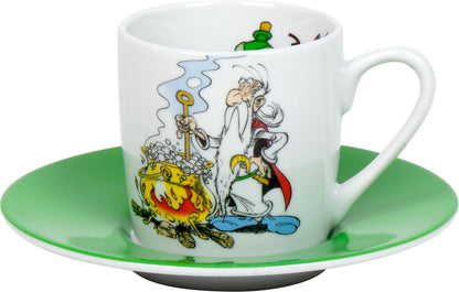KÖNITZ 1150542383 2er Geschenkset Espressotassen 85 ml - Asterix Zaubertrank – Bild 2