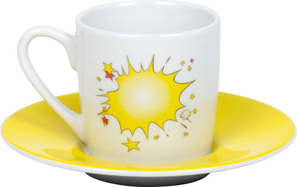 KÖNITZ 1150542383 2er Geschenkset Espressotassen 85 ml - Asterix Zaubertrank – Bild 5