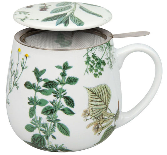 Könitz Becher mit Sieb und Deckel 420 ml My favourite tea Kräuter / Teebecher