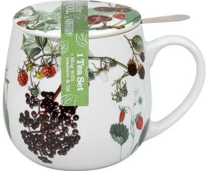 Könitz Becher mit Sieb und Deckel 420 ml My favourite tea Früchte / Teebecher – Bild 2