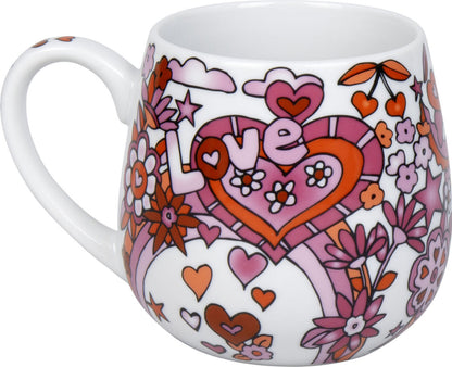 Könitz 1151433016 Becher mit Sieb und Deckel 400 ml - Power of Love by M. Koch - Tea for me / Teebecher – Bild 2