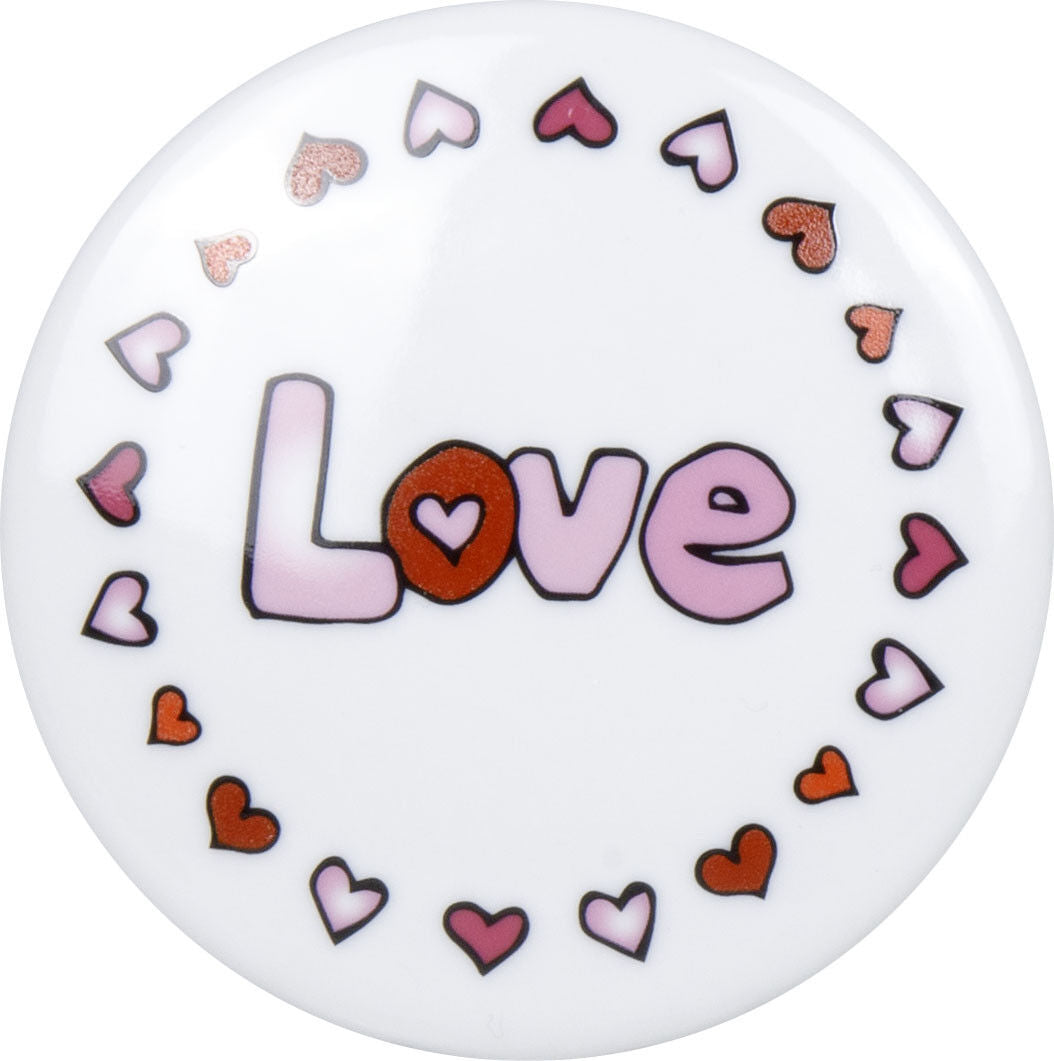 Könitz 1151433016 Becher mit Sieb und Deckel 400 ml - Power of Love by M. Koch - Tea for me / Teebecher – Bild 4