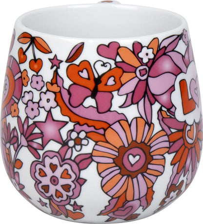 Könitz 1151433016 Becher mit Sieb und Deckel 400 ml - Power of Love by M. Koch - Tea for me / Teebecher – Bild 7