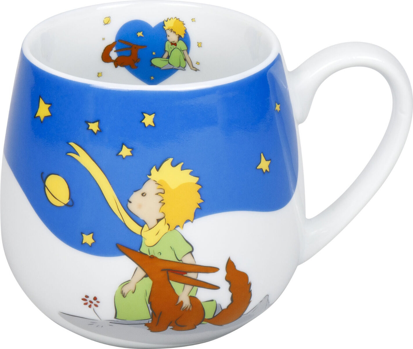 Könitz 1151433037 Becher mit Sieb und Deckel 400 ml - Der kleine Prinz Regenbogen - Tea for you / Teebecher – Bild 3
