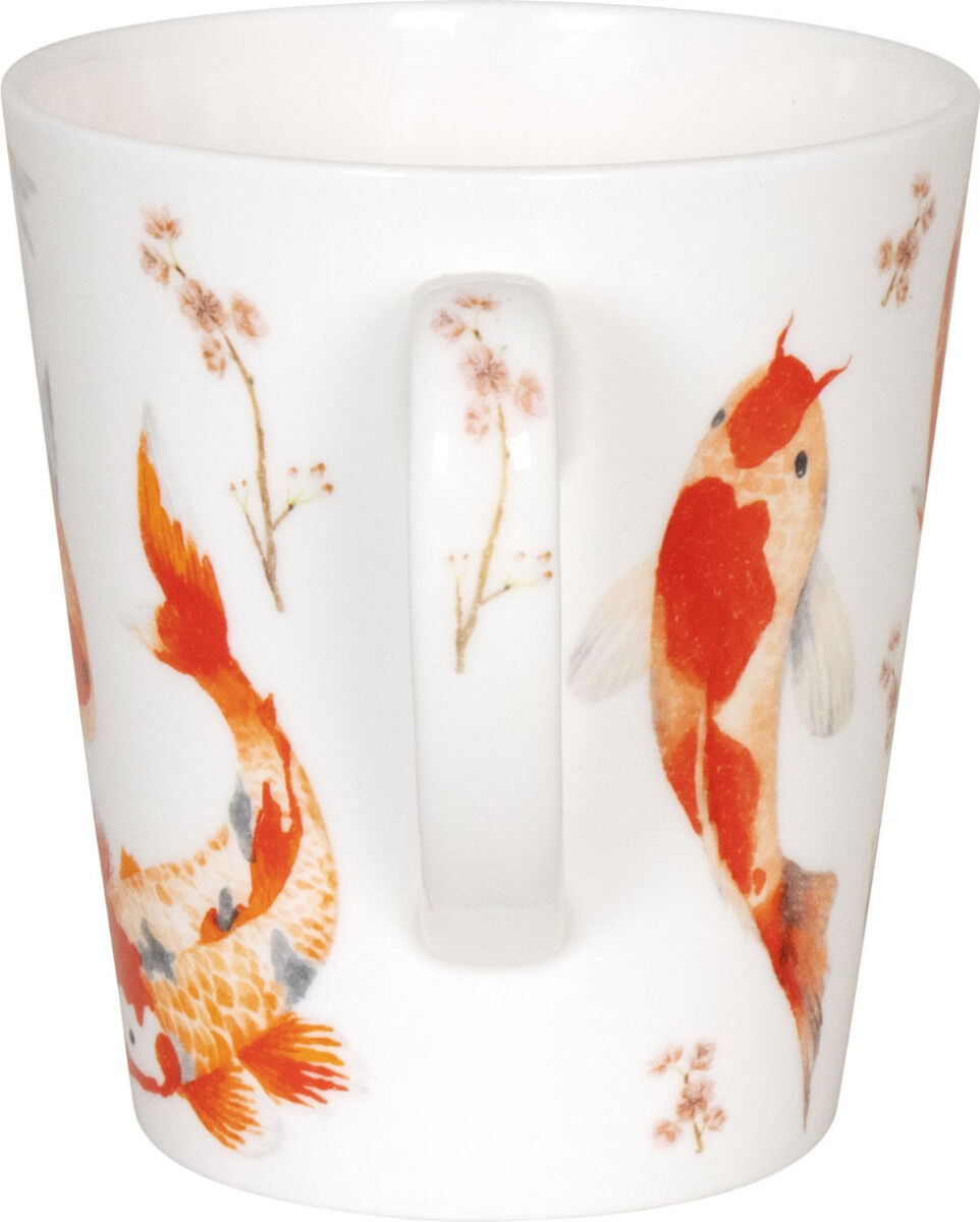KÖNITZ 1152552684 Becher Wunderbar KOI im Geschenkkarton - 600 ml aus Bone China Porzellan – Bild 4