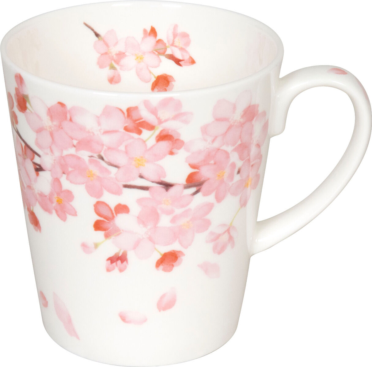 KÖNITZ Becher Wunderbar KIRSCHBLÜTEN im Geschenkkarton - 600 ml aus Bone China Porzellan – Bild 5