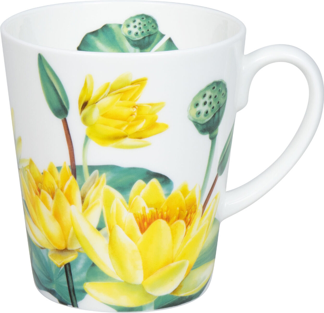 KÖNITZ Becher Wunderbar LOTUS im Geschenkkarton - 600 ml aus Bone China Porzellan – Bild 3