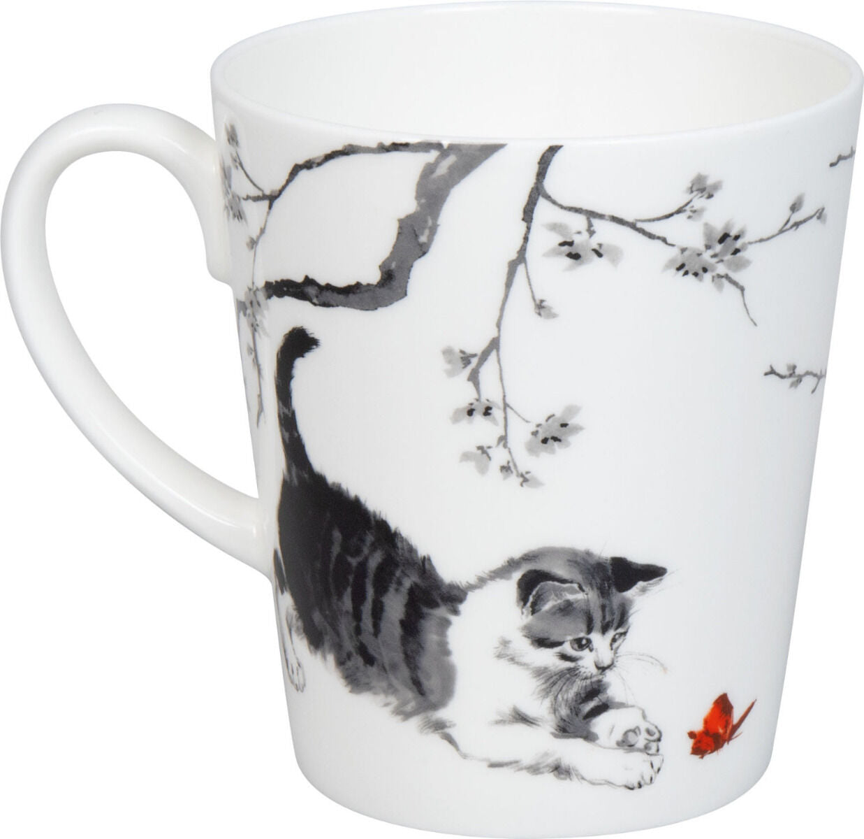 KÖNITZ 1152552811 Becher Wunderbar CATS im Geschenkkarton - 600 ml aus Bone China Porzellan – Bild 2