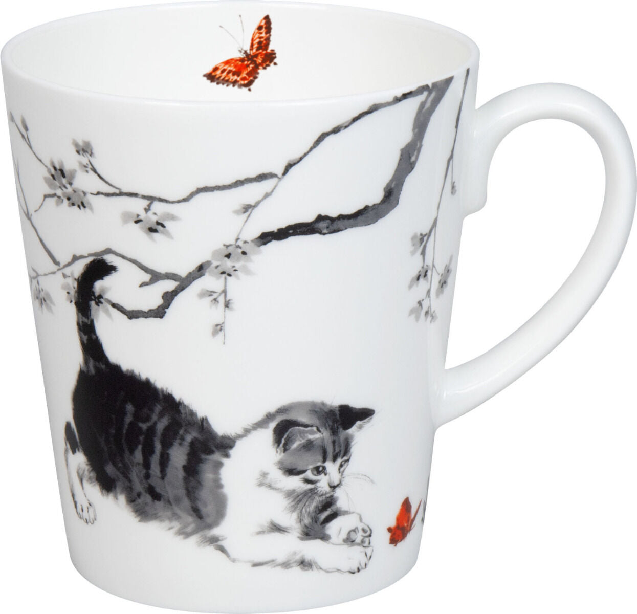 KÖNITZ 1152552811 Becher Wunderbar CATS im Geschenkkarton - 600 ml aus Bone China Porzellan – Bild 3