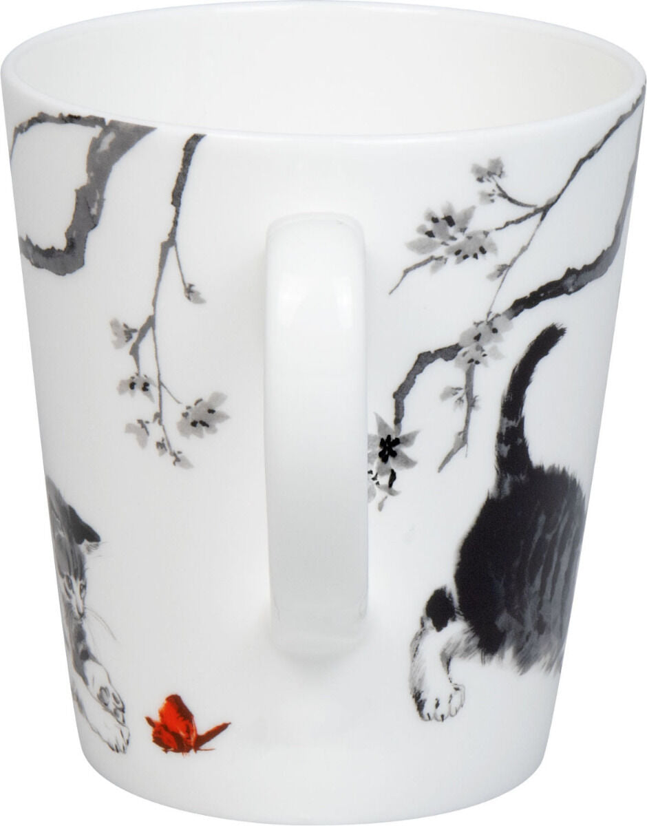 KÖNITZ 1152552811 Becher Wunderbar CATS im Geschenkkarton - 600 ml aus Bone China Porzellan – Bild 4