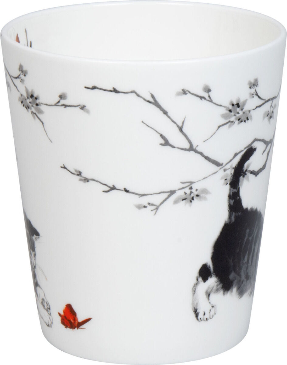 KÖNITZ 1152552811 Becher Wunderbar CATS im Geschenkkarton - 600 ml aus Bone China Porzellan – Bild 5