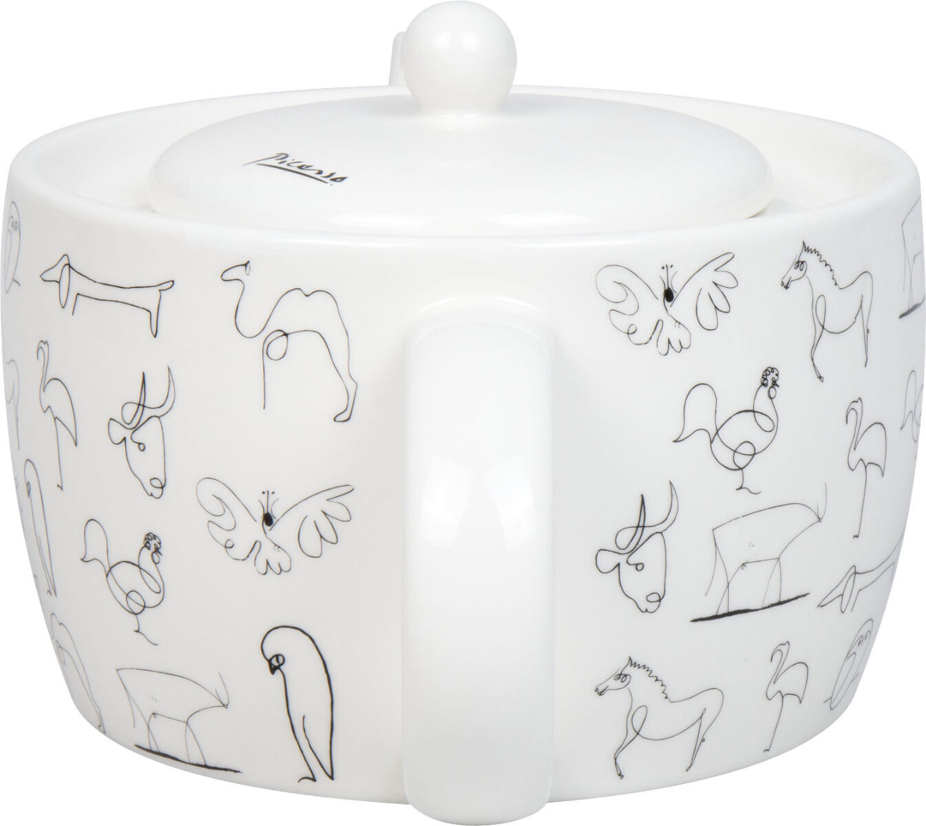 KÖNITZ 1152630104 Teekanne Picasso Animaux (Tiere) - 1400 ml, mit Deckel und Sieb / Kanne – Bild 4