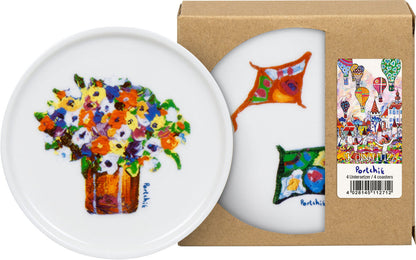 KÖNITZ 1159592996 4er Set Untersetzer im Geschenkkarton - Portchie – Bild 2