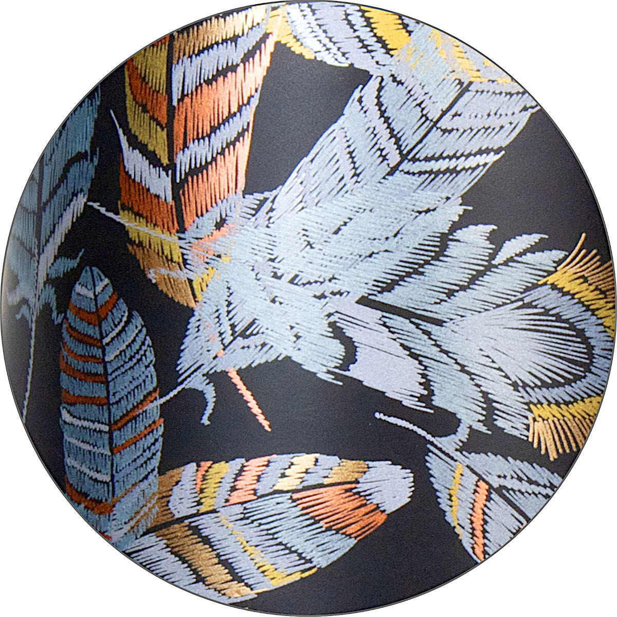 KÖNITZ Becher SHINY FEATHERS 395 ml aus Bone China Porzellan / Fassbecher – Bild 3