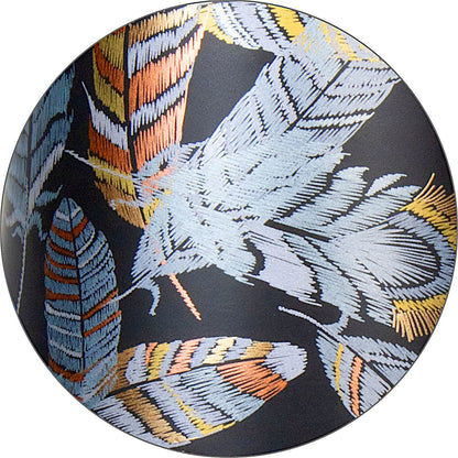 KÖNITZ Becher SHINY FEATHERS 395 ml aus Bone China Porzellan / Fassbecher – Bild 3