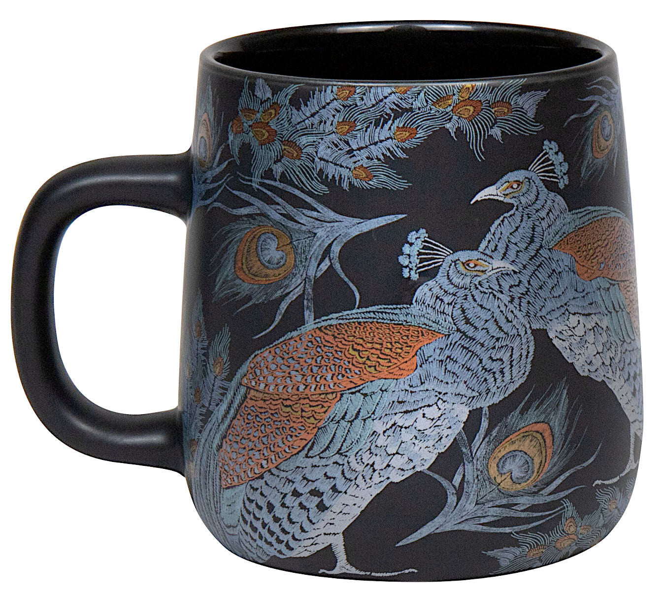 KÖNITZ Becher SHINY PEACOCK 395 ml aus Bone China Porzellan / Fassbecher – Bild 2