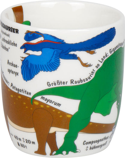 KÖNITZ 1172673025 Kid's Wissen Dinos 230 ml aus Porzellan / Kinderbecher – Bild 7