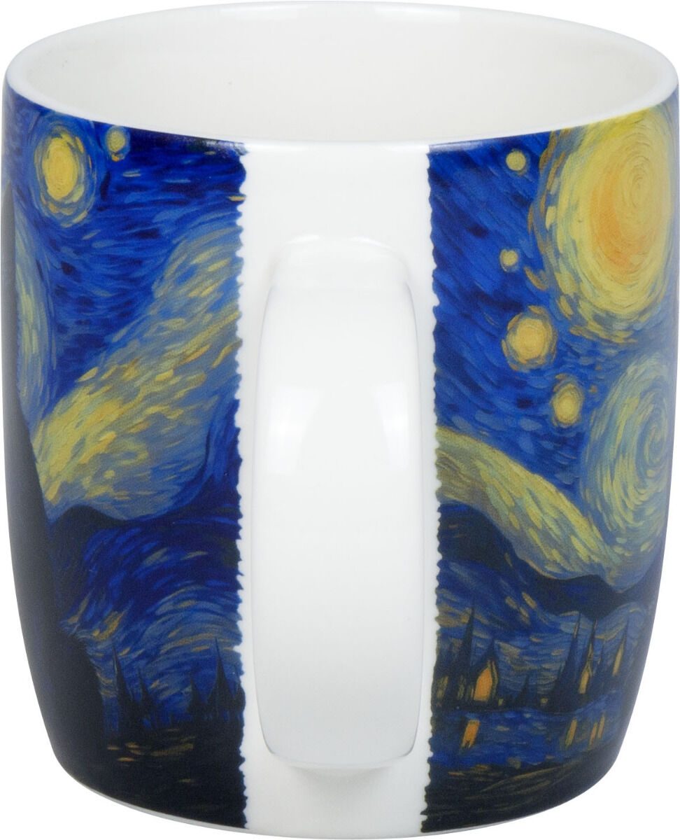 KÖNITZ 1172752918 Becher Arty Animals - Van Gogh's Cat 400 ml aus Bone China Porzellan / Katze – Bild 3