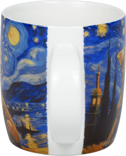 KÖNITZ 1172752919 Becher Arty Animals - Van Gogh's Dog 400 ml aus Bone China Porzellan / Hund – Bild 3