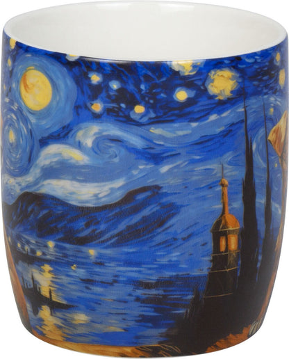 KÖNITZ 1172752919 Becher Arty Animals - Van Gogh's Dog 400 ml aus Bone China Porzellan / Hund – Bild 4