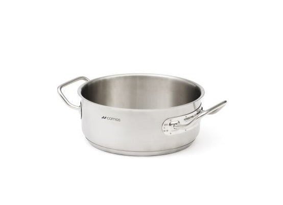 COMAS Niedriger Kochtopf ohne Deckel MAGNA EXPERT Edelstahl / Gastro – Bild 2