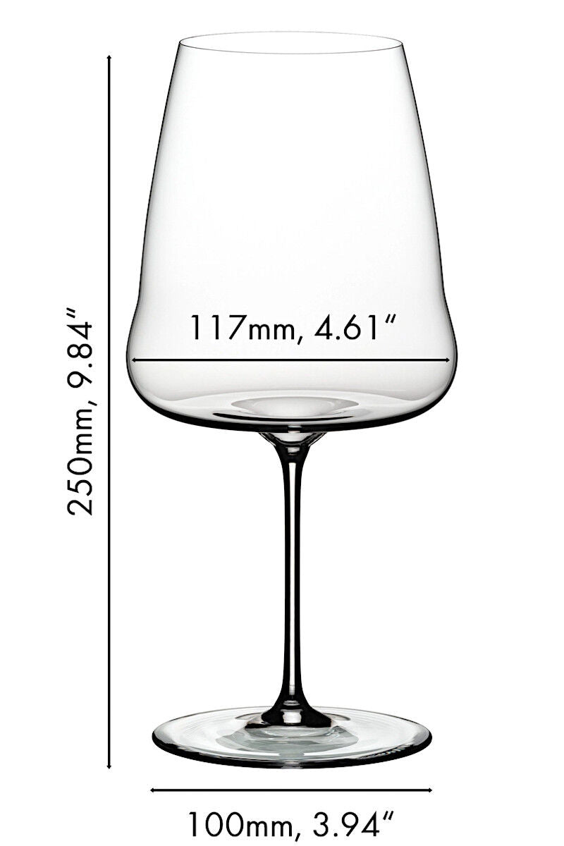 RIEDEL 1234/0 WINEWINGS Cabernet / Merlot Glas – Bild 2