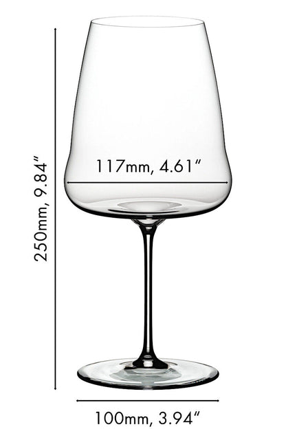 RIEDEL 1234/0 WINEWINGS Cabernet / Merlot Glas – Bild 2