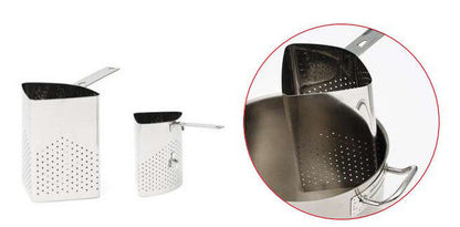 COMAS 12365 Pastaeinsatz MAGNA EXPERT Edelstahl Ø 36 cm, H 36 cm, B 23 cm / Gastro – Bild 3