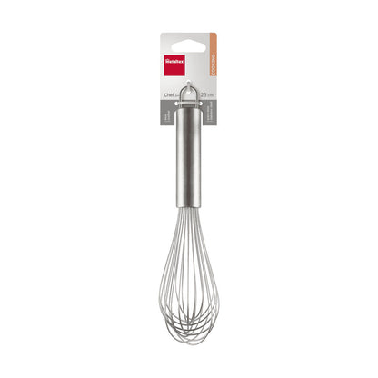 Metaltex 133025000 Schneebesen 25 cm Inox Chef Line