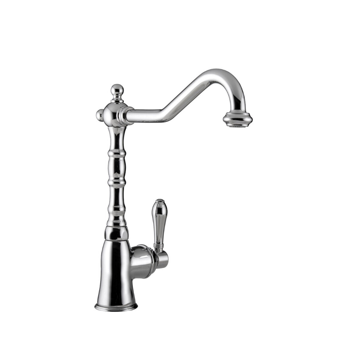 AquaCucina 13765-00 Armatur BOHO in CHROM mit Schwenkauslauf / Küchenarmatur / Einhebelmischer