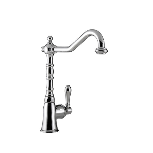 AquaCucina 13765-00 Armatur BOHO in CHROM mit Schwenkauslauf / Küchenarmatur / Einhebelmischer