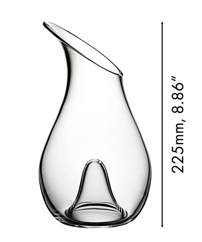 RIEDEL 1414/13 O SINGLE Dekanter aus Kristallglas, handgefertigt, Design-Dekanter – Bild 2